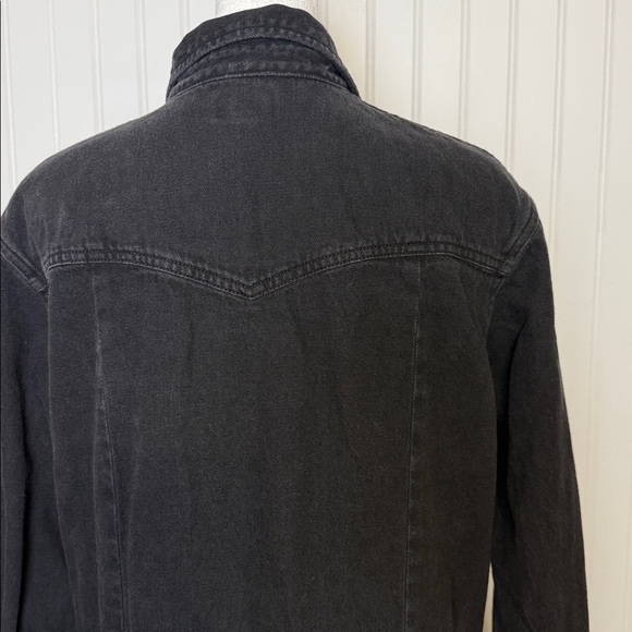 Western | Wrangler black wash denim dress with hand pockets too - Picture 6 of 14